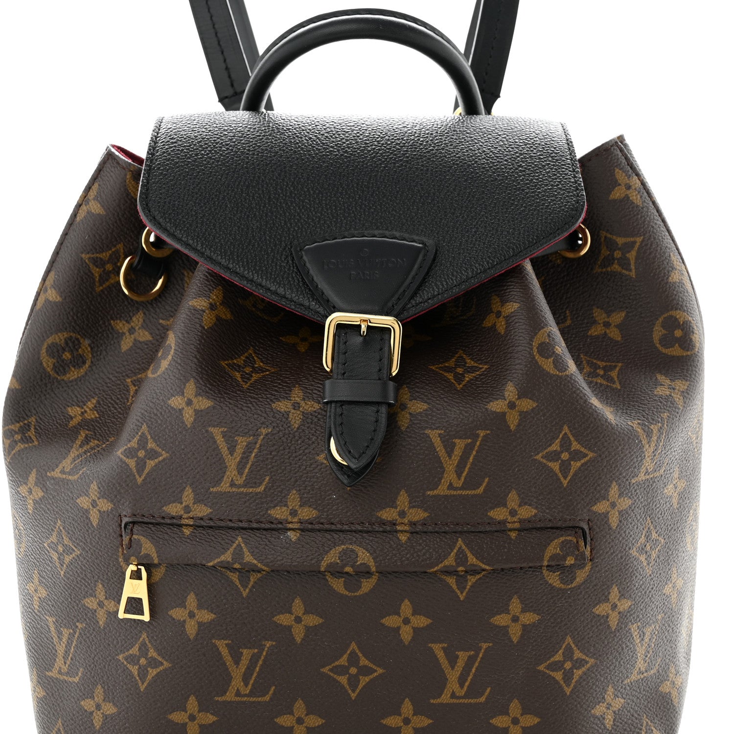 Louis Vuitton Monogram Montsouris PM Black 8 of 10