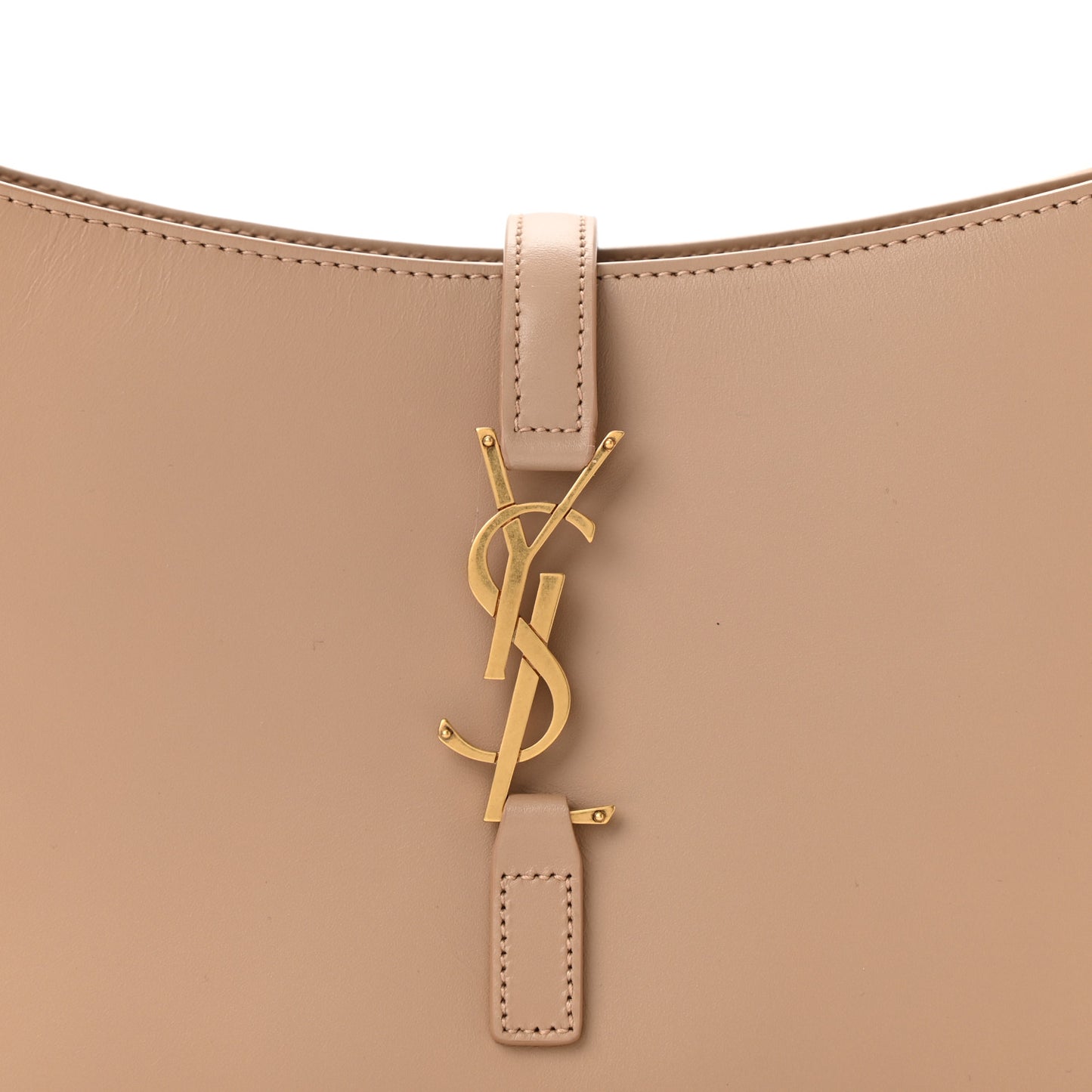 Smooth Calfskin Le 5 A 7 Hobo Brown