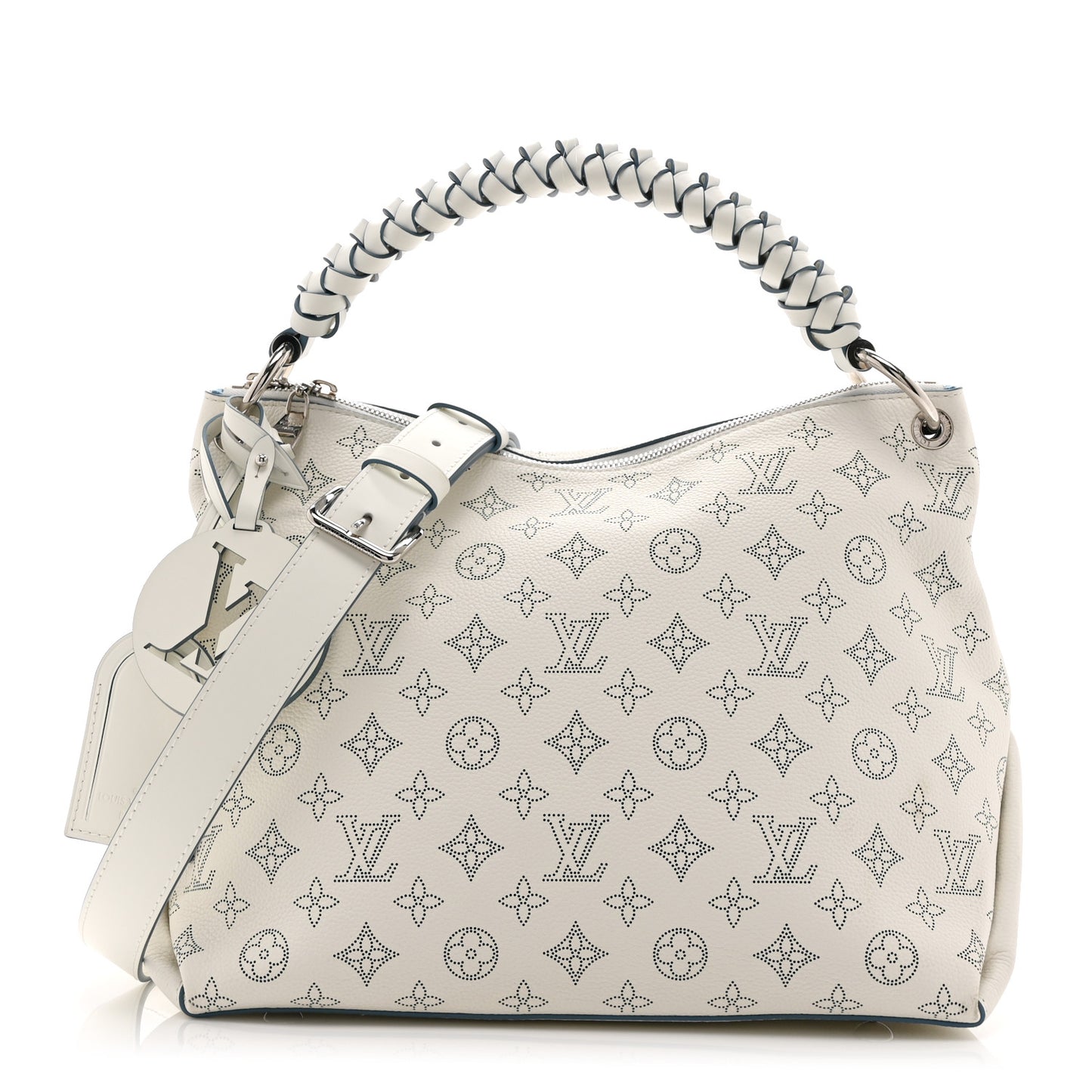 Mahina Beaubourg Hobo MM Snow Orage Blue
