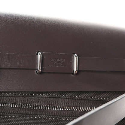 Hermes Military Toile Vache Hunter Herbag Zip Retourne 20 Ebene 6 of 11