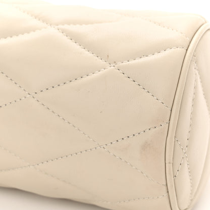 Saint Laurent Lambskin Monogram Mini Sade Tube Bag Crema Soft 11 of 12