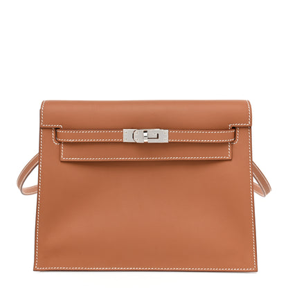 Hermes Evercolor Kelly Danse II Belt Bag Gold 1 of 6