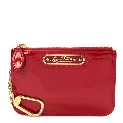 Louis Vuitton Vernis Key Pouch Pomme D'Amour 1 of 7