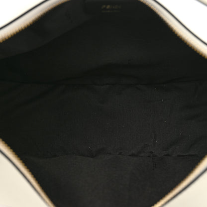 Fendi Vitello Grace Matte Medium Fendigraphy Hobo Bag White Ice 5 of 8