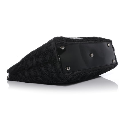 Valentino Garavani Fabric Rosier Tote Black 4 of 8