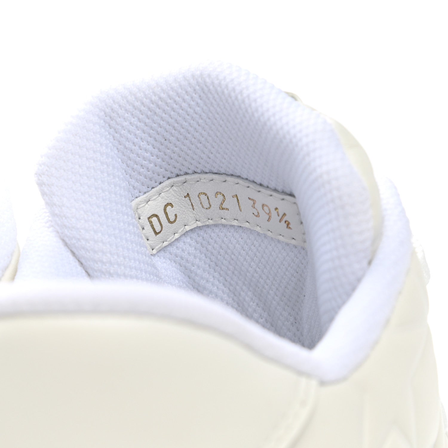 Christian Dior Etoile Embossed Dior High Top Sneakers 39.5 Snow White 8 of 9