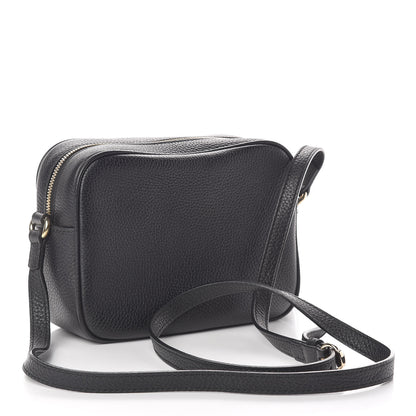 Gucci Pebbled Calfskin Small Soho Disco Bag Black 3 of 16