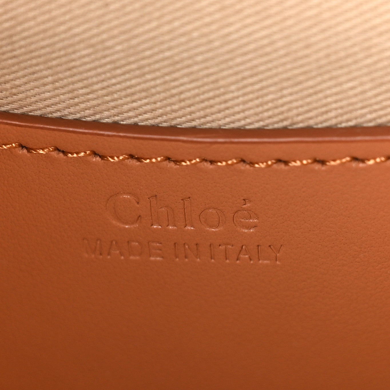 Calfskin Small Tess Bag Muted Brown