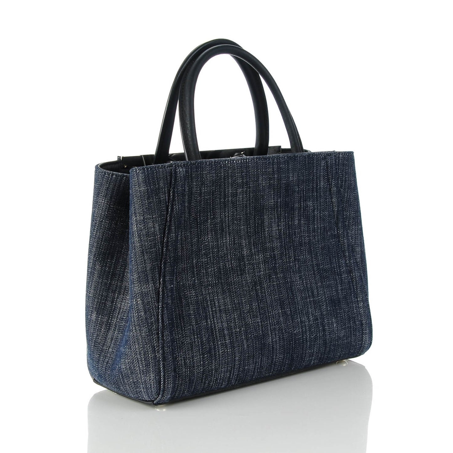 Denim Petite 2Jours Tote Blue Black