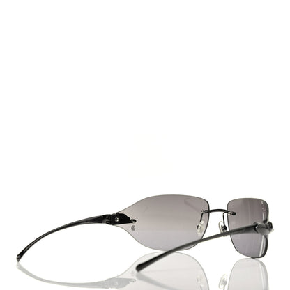 Cartier Panthere De Cartier Rimless Sunglasses Black 4 of 7