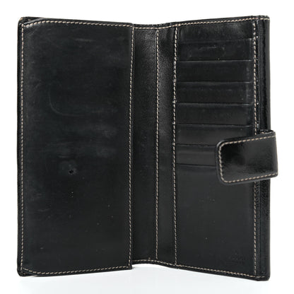Gucci Patent Britt Continental Wallet Black 4 of 4