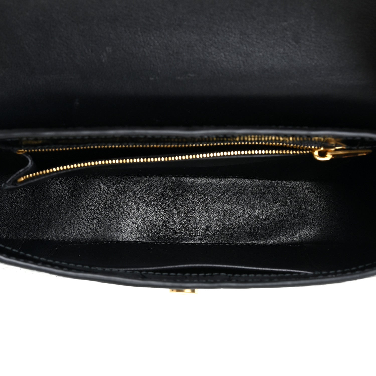 Balenciaga Shiny Super Supple Calfskin Crocodile Embossed Medium XX Flap Bag Black 5 of 12