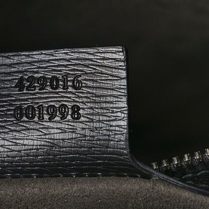 Gucci Calfskin Kingsnake Print Messenger Black 7 of 10