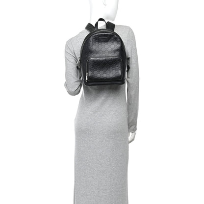 Gucci Guccissima Signature Small Day Backpack Black 2 of 12