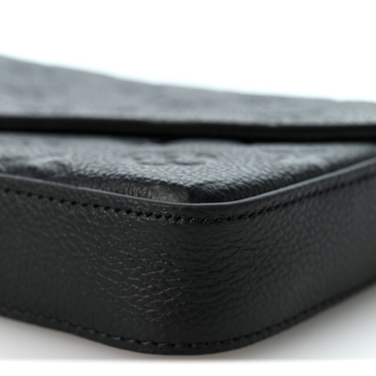 Empreinte Pochette Felicie Chain Wallet Black