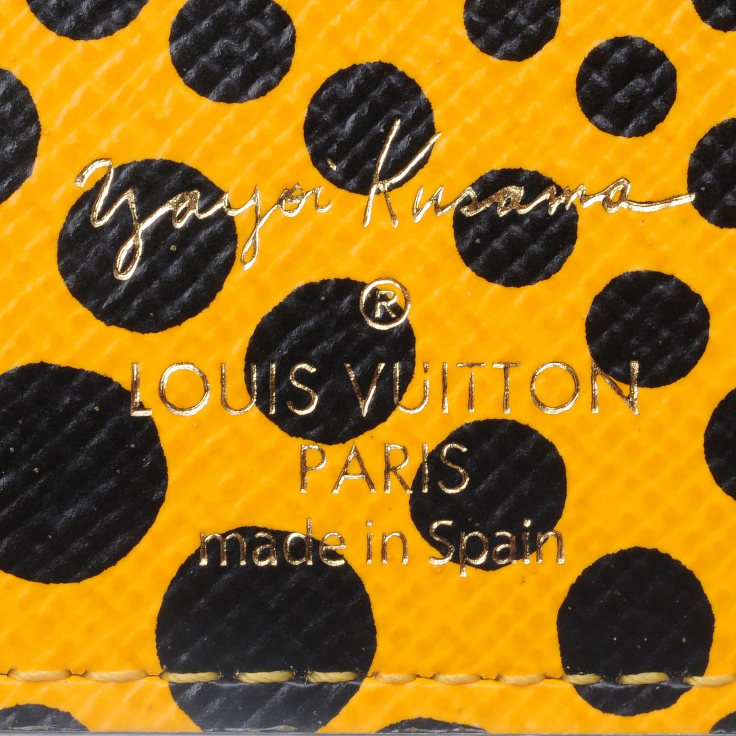 Monogram Kusama Waves Insolite Wallet Yellow