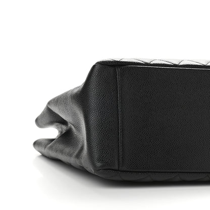 Chanel Caviar Quilted Grand Shopping Tote GST Black 8 of 9