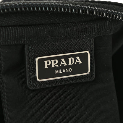 Prada Tessuto Nylon Saffiano Pouch Black 6 of 9