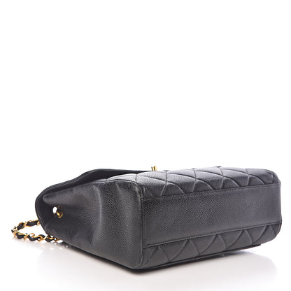 Chanel Caviar Quilted Small Single Flap Black 4 of 11