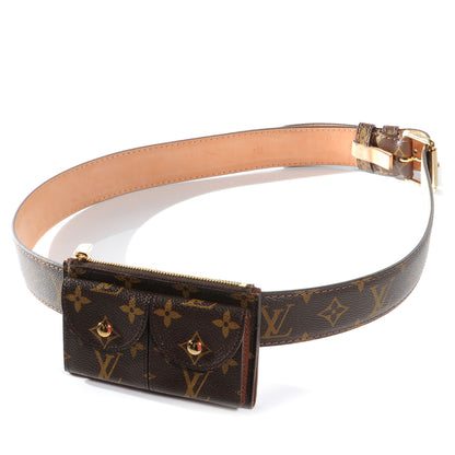 Louis Vuitton Monogram Pochette Duo Belt 100 40 4 of 10