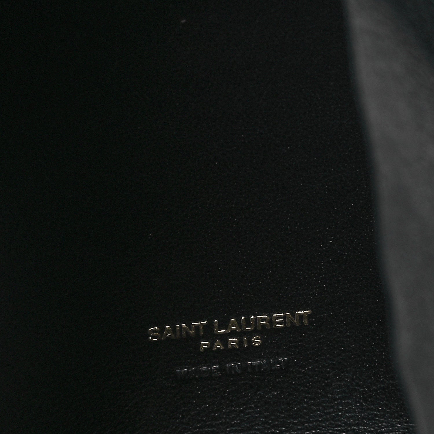 Saint Laurent Lambskin Pyramid Clutch Black 7 of 12