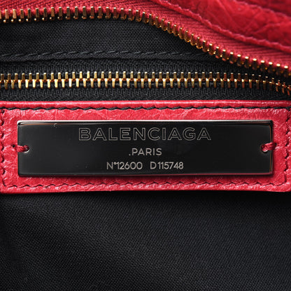Balenciaga Agneau Classic Hardware City Rouge Sapphire 6 of 15