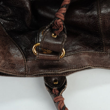 Balenciaga Agneau Giant 21 Gold Hardware Part Time Charbon 8 of 11