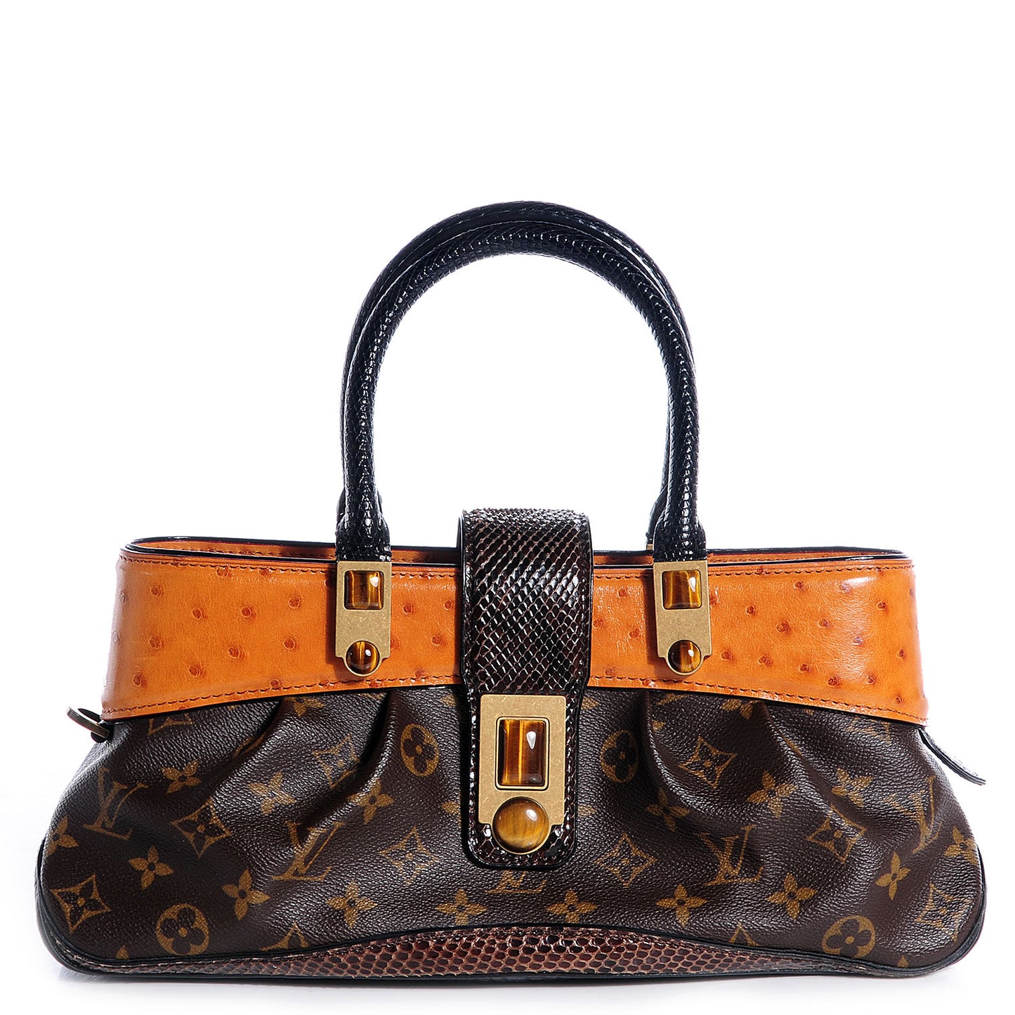 Monogram Waltz Macha Exotic Ostrich Bag