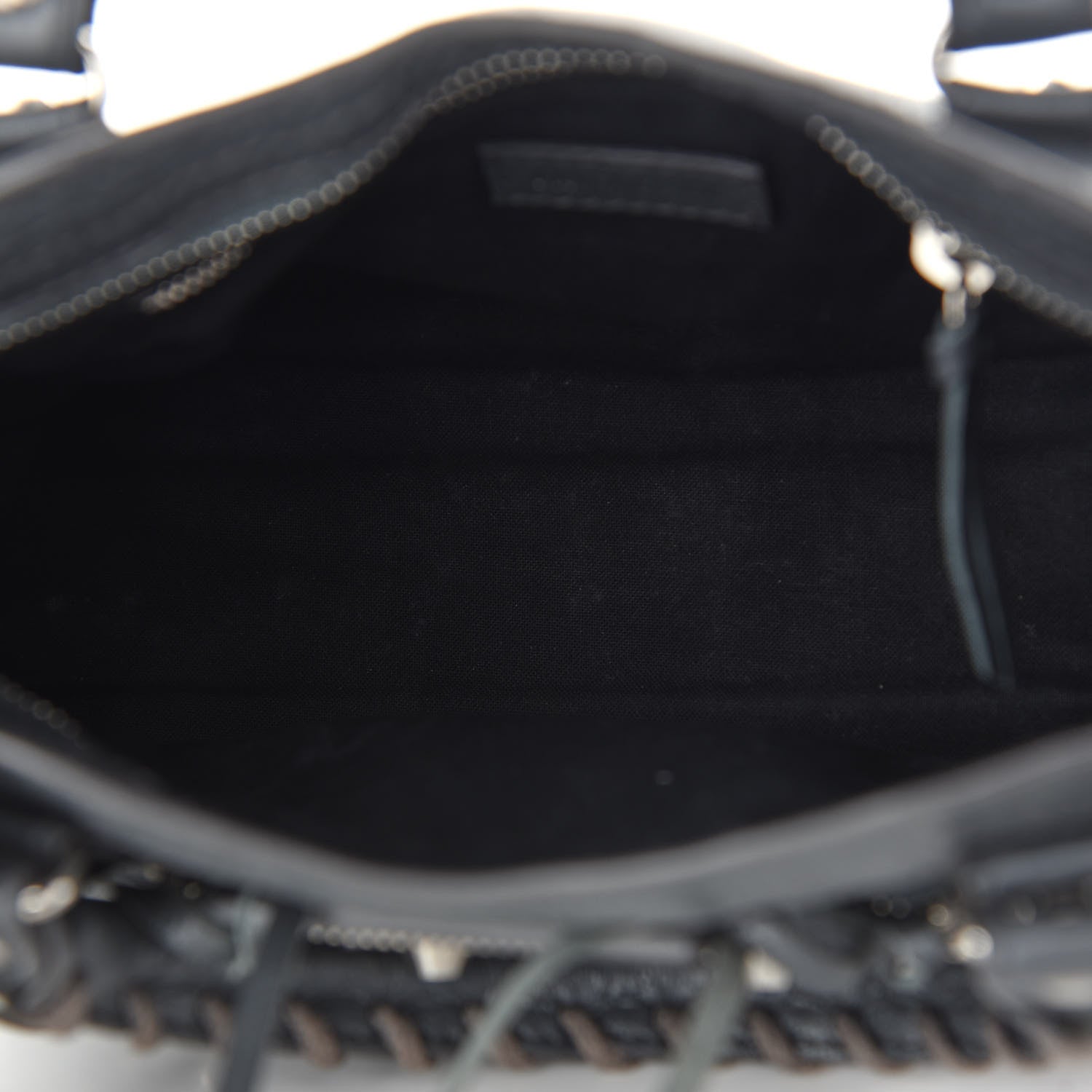 Balenciaga Agneau Classic Silver Hardware Mini City Gris Fossile 5 of 9
