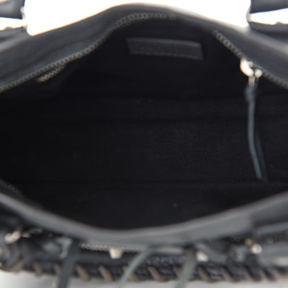 Balenciaga Agneau Classic Silver Hardware Mini City Gris Fossile 5 of 9