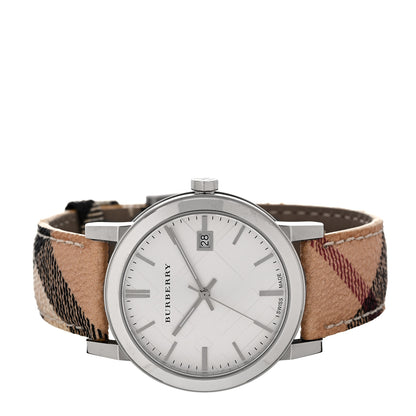 Burberry Stainless Steel Calfskin 38mm The City Quartz Watch BU9025 2 of 5