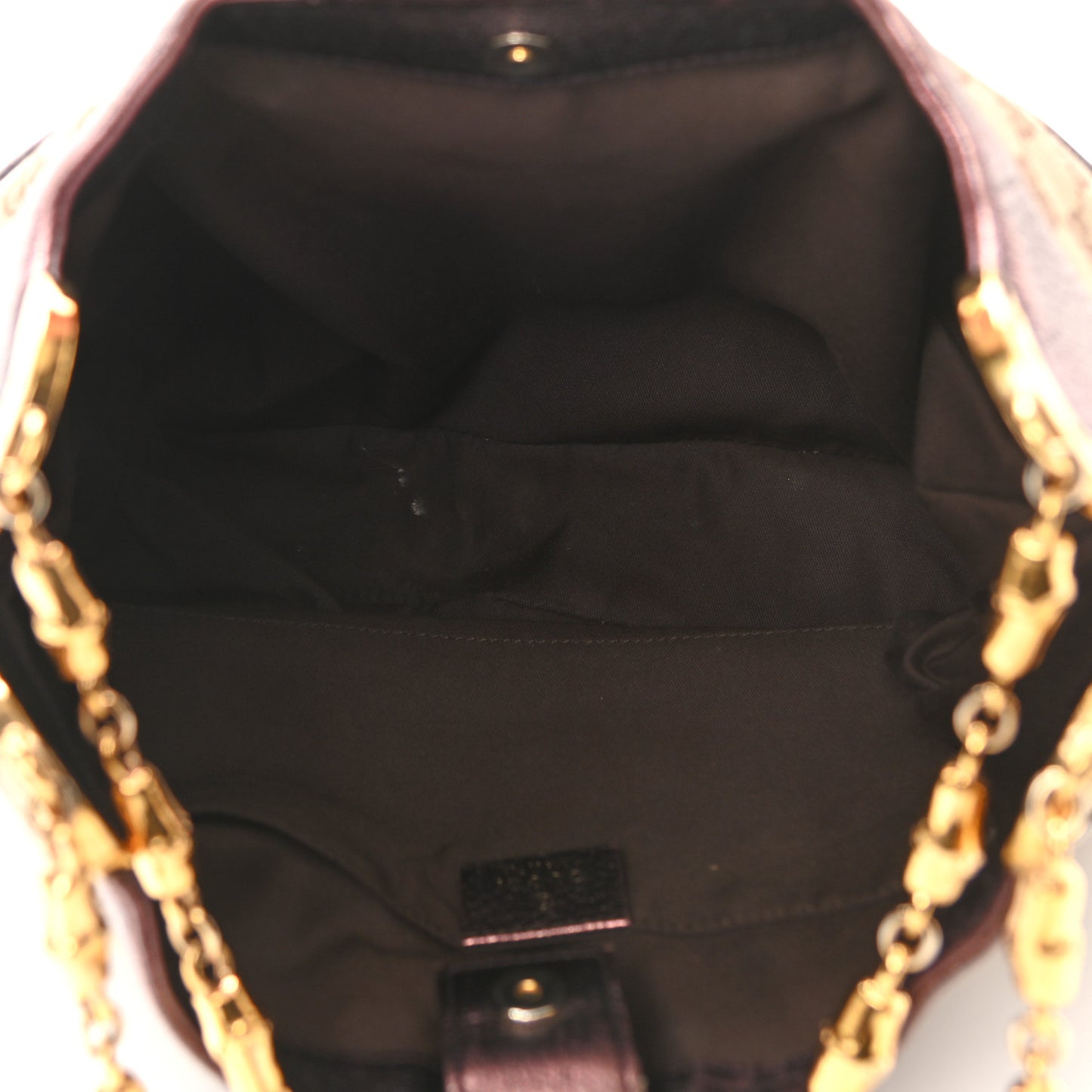 Monogram Bamboo Chain Tom Ford Shoulder Bag Metallic Purple