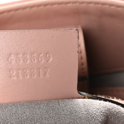 Gucci Calfskin Matelasse Medium GG Marmont Shoulder Tote Bag Perfect Pink 7 of 11