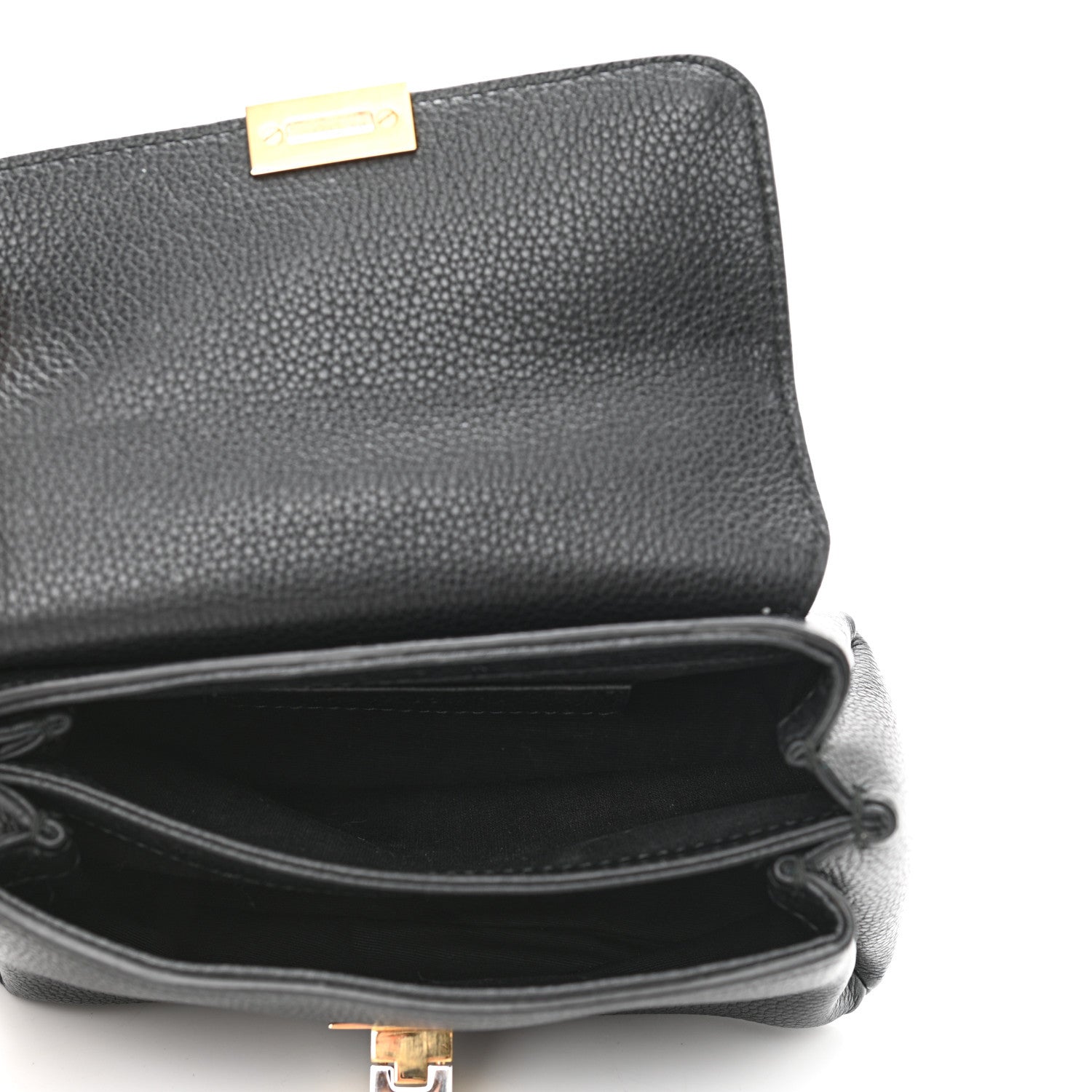 Balenciaga Grained Calfskin Le Dix Nano Soft Cartable Black 6 of 11