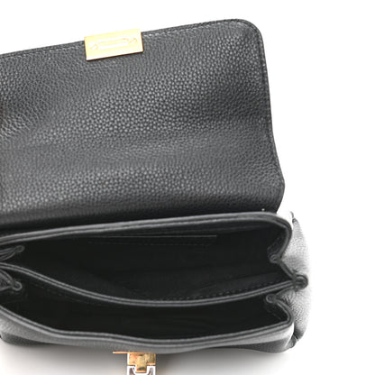 Balenciaga Grained Calfskin Le Dix Nano Soft Cartable Black 6 of 11