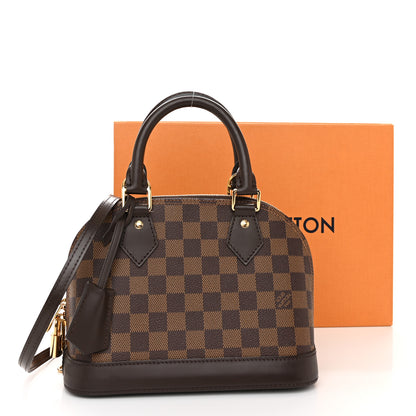 Louis Vuitton Damier Ebene Alma BB 10 of 10