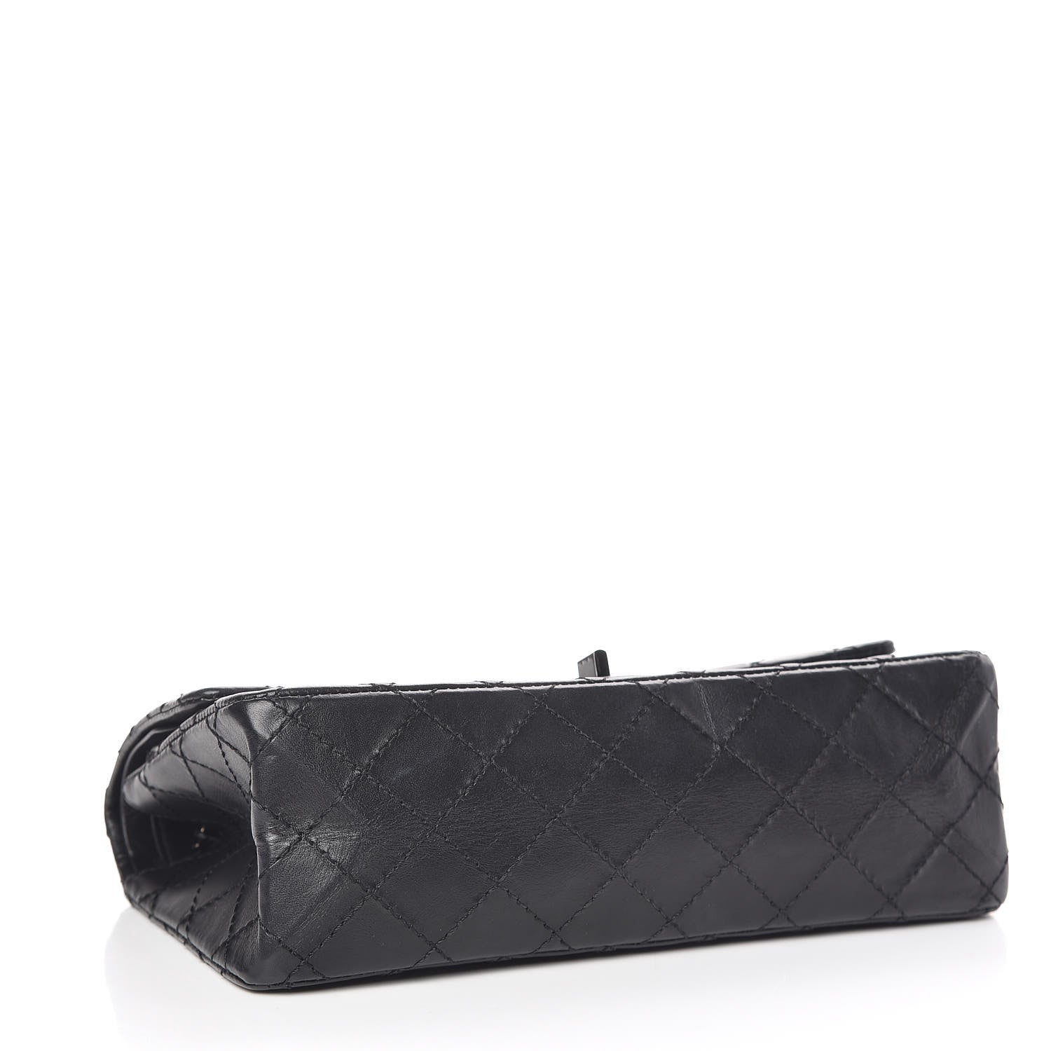 Chanel Aged Calfskin Quilted 2.55 Reissue 225 Flap So Black 4 of 13