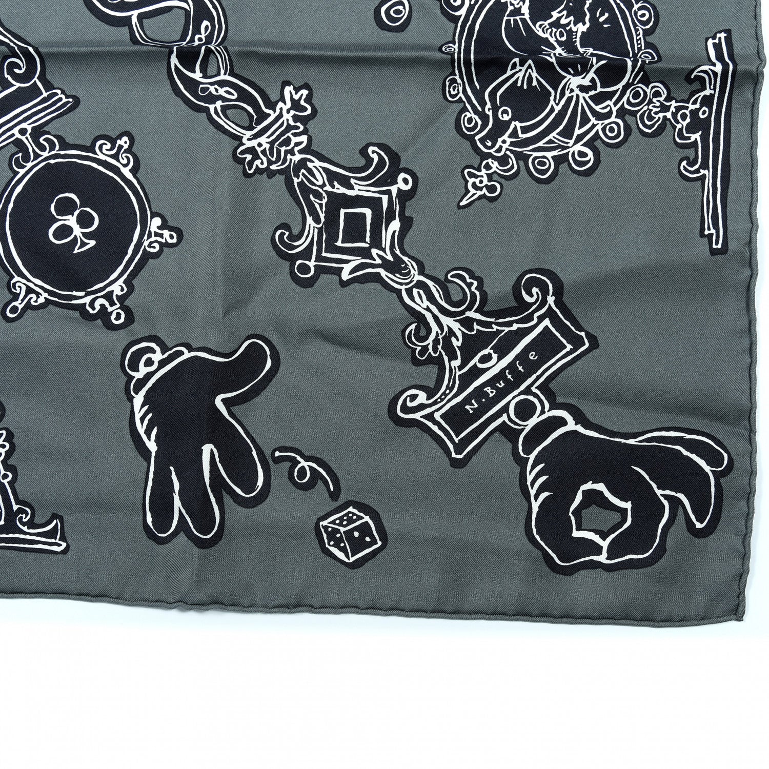Hermes Silk Serio Ludere Scarf 90 2 of 6