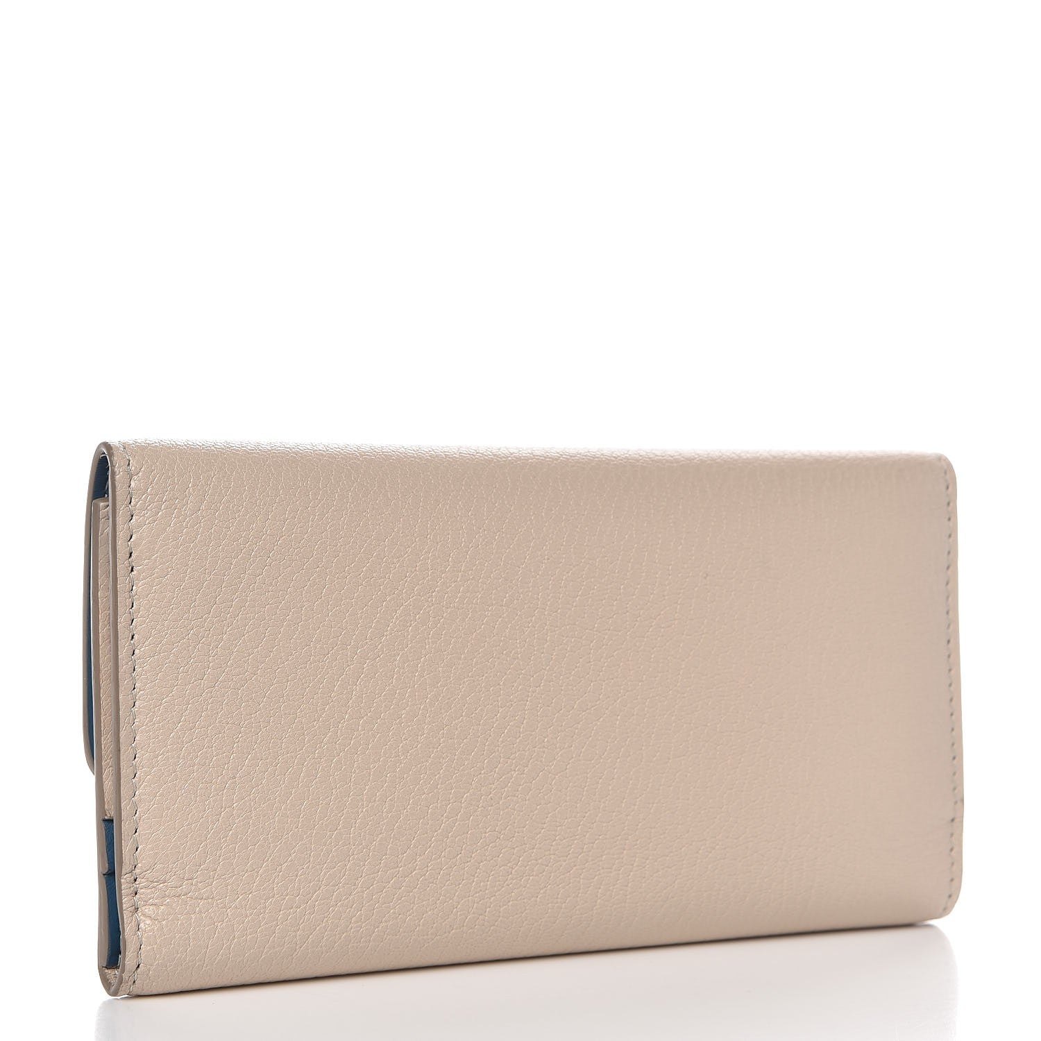 Burberry Grainy Calfskin D-Ring Continental Wallet Stone 3 of 6