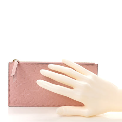 Louis Vuitton Empreinte Curieuse Wallet Zippered Insert Rose Ballerine 2 of 7