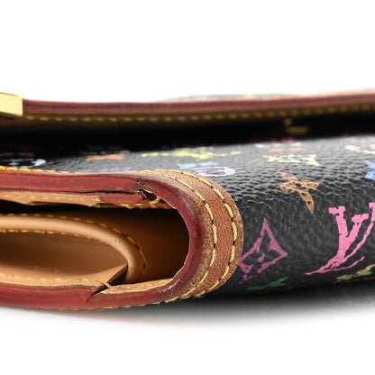 Louis Vuitton Monogram Multicolor Porte Tresor International Wallet Black 11 of 18