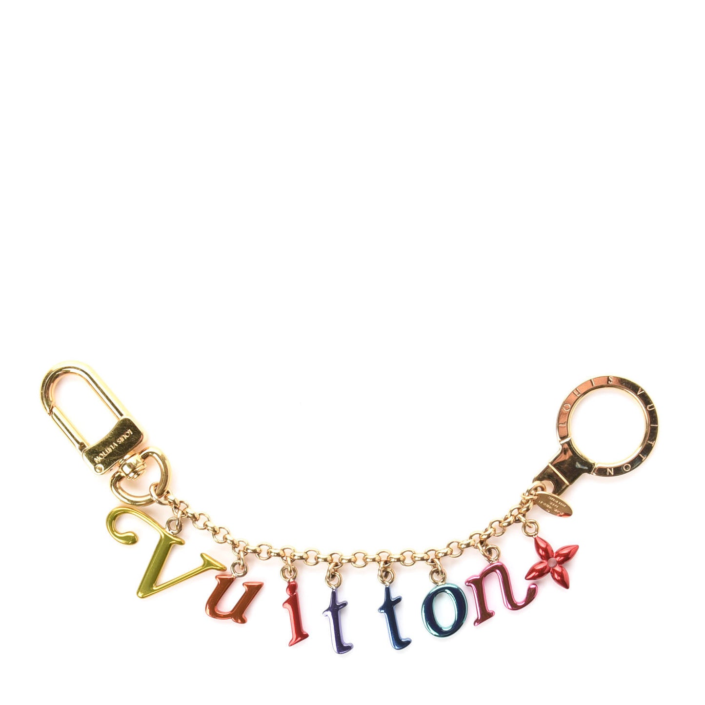 New Wave Key Chain Bag Charm Multicolor