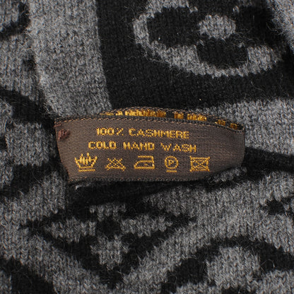 Louis Vuitton Cashmere Monogram Scarf 7 of 7