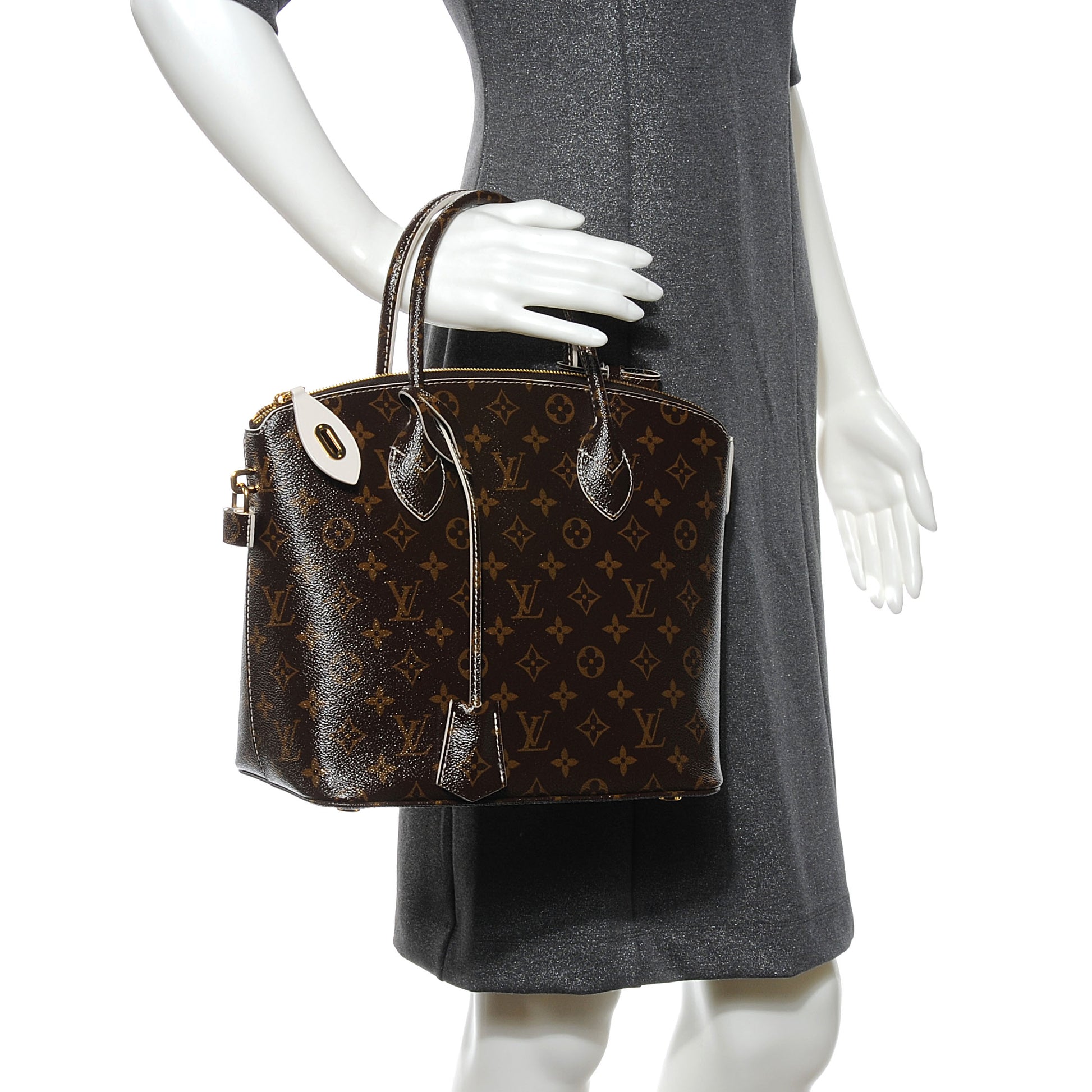 Louis Vuitton Monogram Shine Fetish Lockit 2 of 7