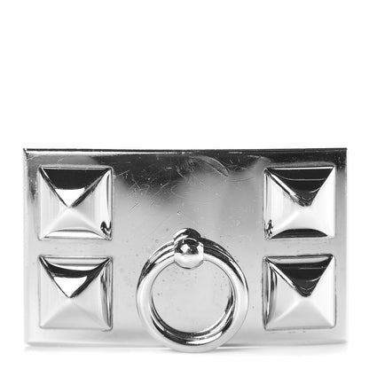 Hermes Palladium Collier de Chien 32mm Belt Buckle 1 of 3