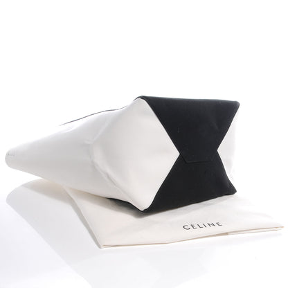 Celine Canvas Large Phantom Luggage Cabas Black White 4 of 8
