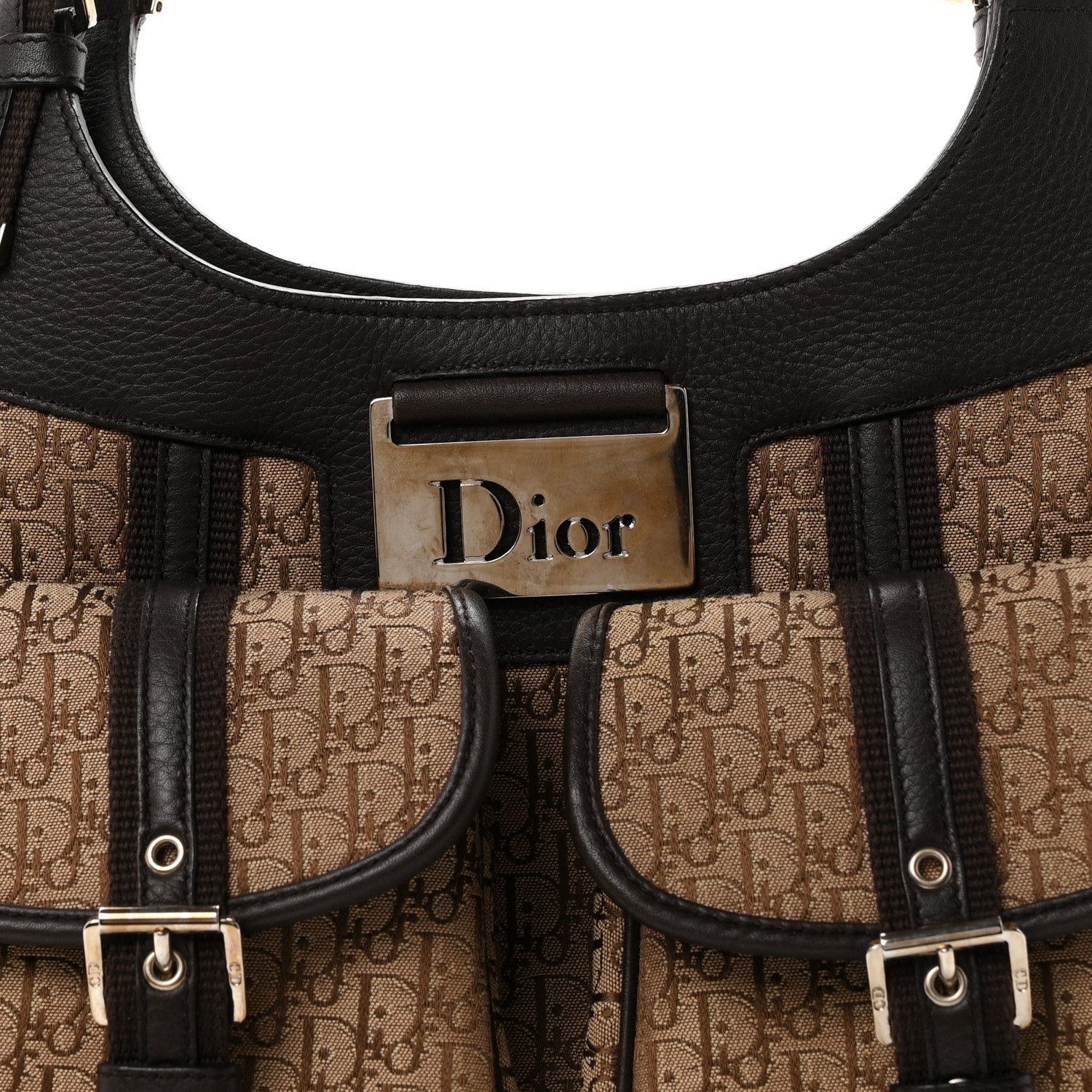 Christian Dior Diorissimo Hobo Brown 8 of 10