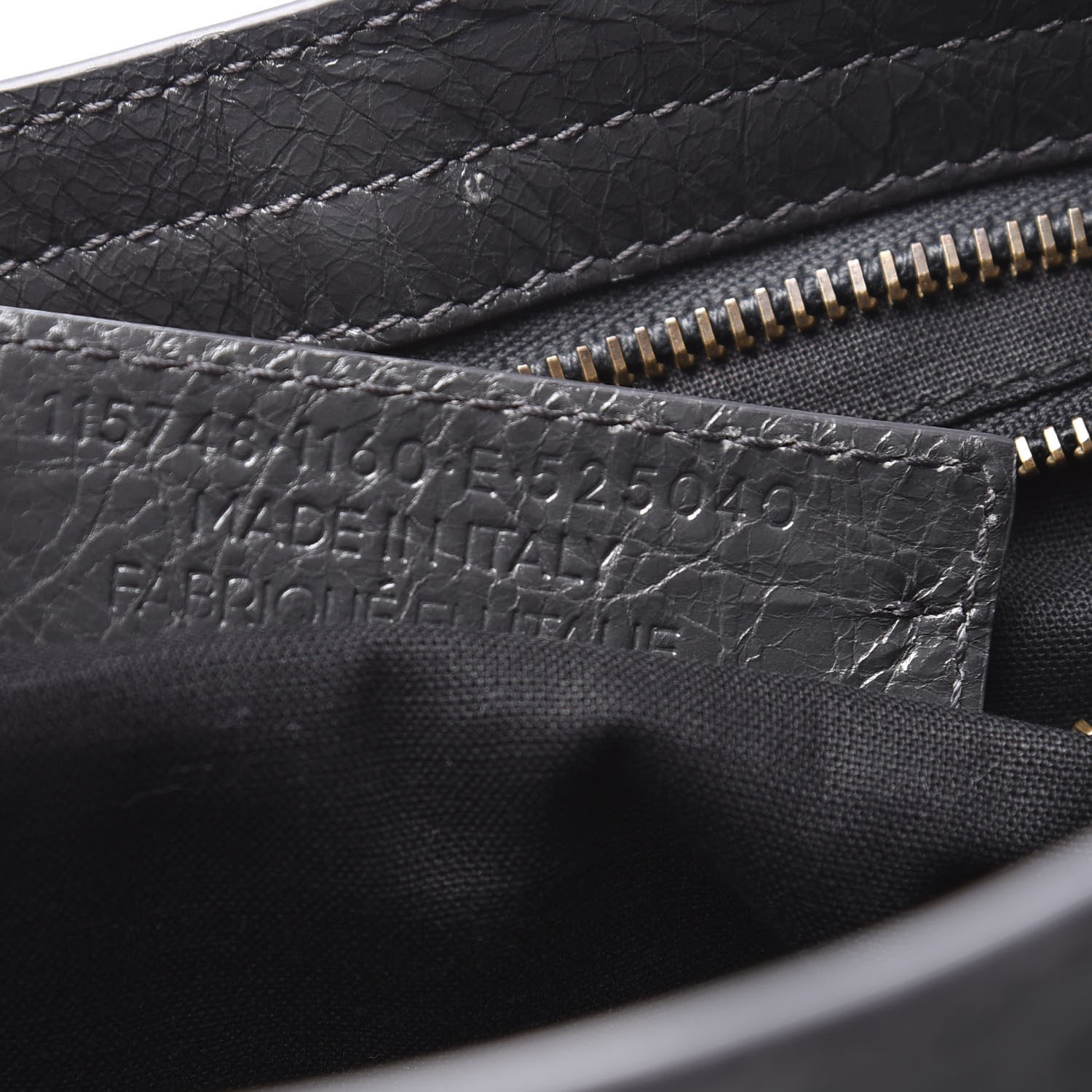 Balenciaga Agneau Classic Hardware City Gris Fossile 7 of 11