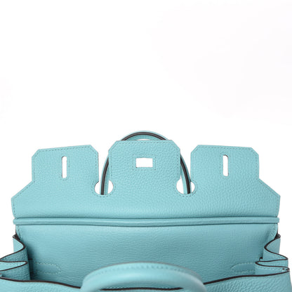 Hermes Togo Birkin 25 Bleu Atoll 15 of 33