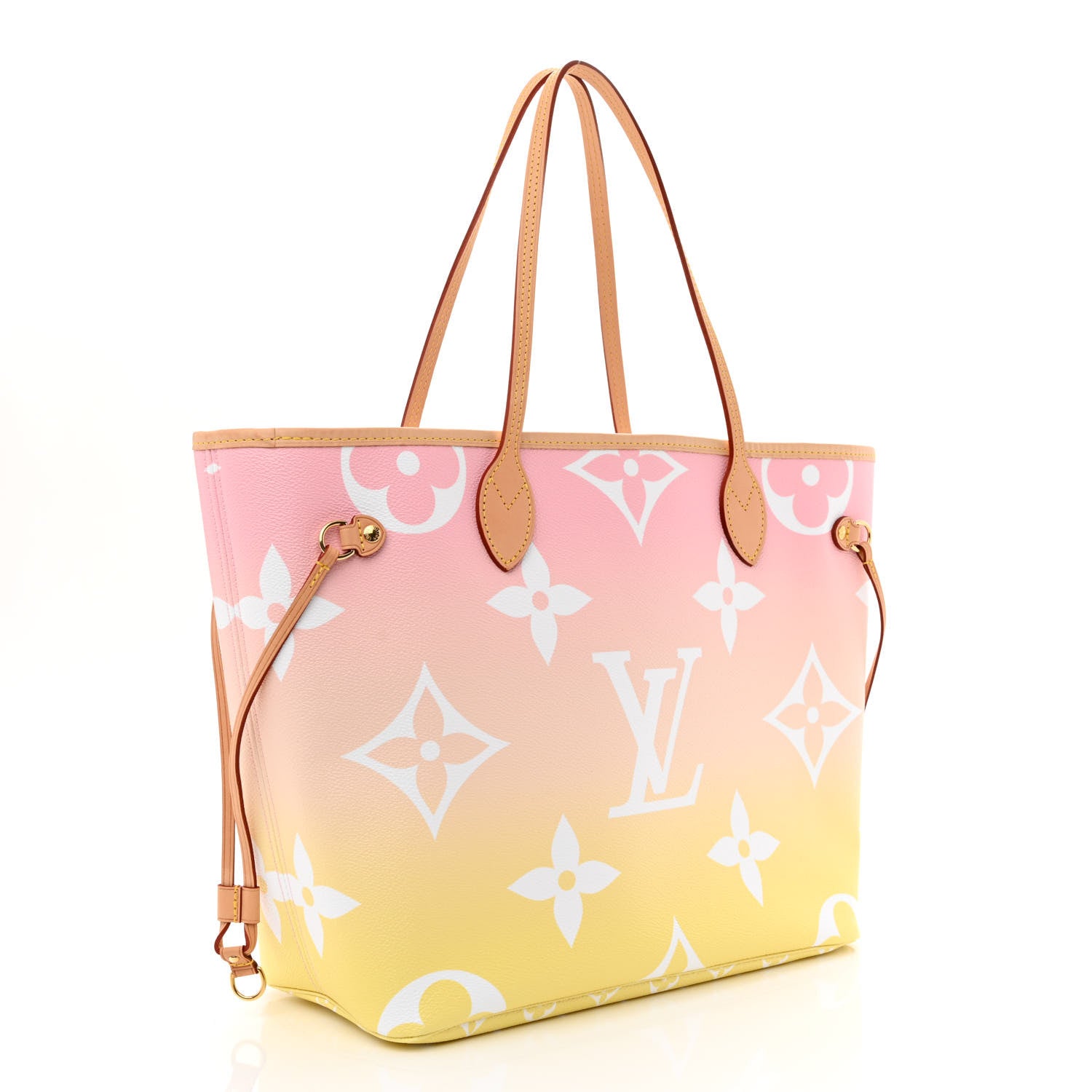 Louis Vuitton Monogram Giant By The Pool Neverfull MM Light Pink 3 of 10
